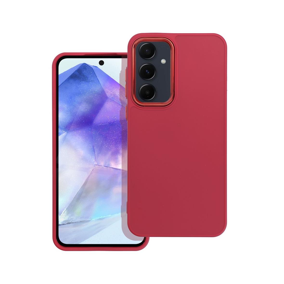 Futerał do Samsung A55 5G Frame magenta