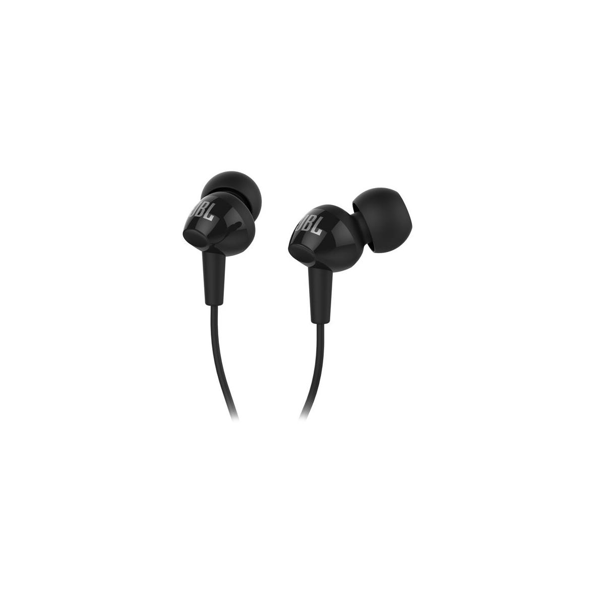 Słuchawki przewodowe douszne Jack 3,5 mm JBL C100Si czarne
