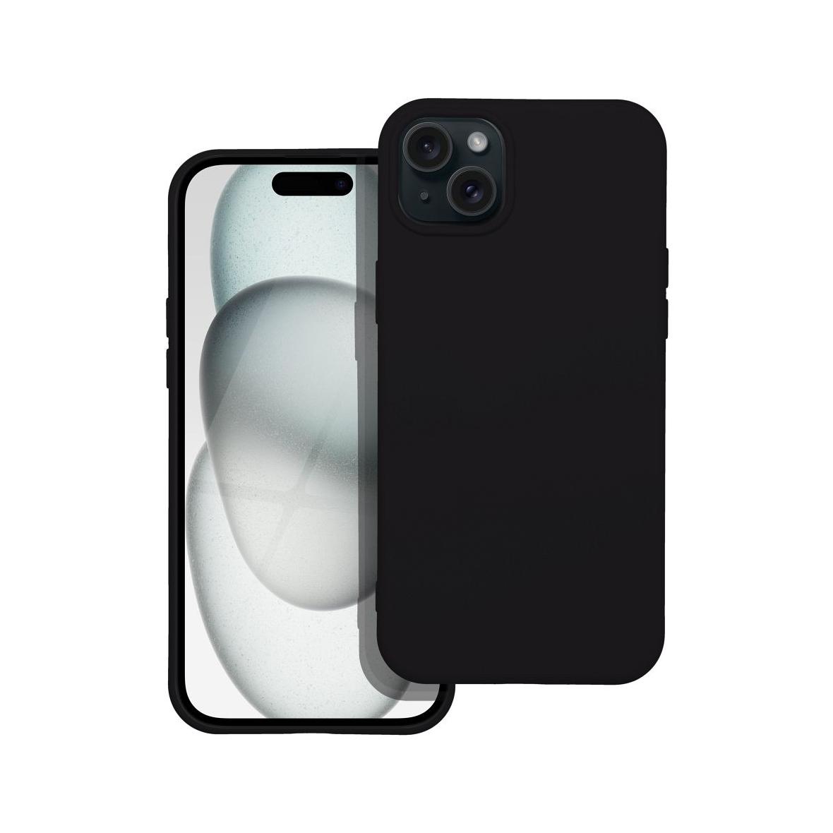 Futerał do iPhone 15 Silicone czarny