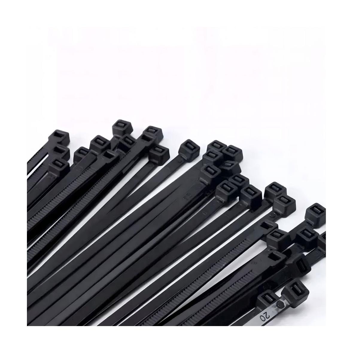 Opaski zaciskowe "Trytytki" 4,8 x 200 mm 100 sztuk RC-K-1296 czarne