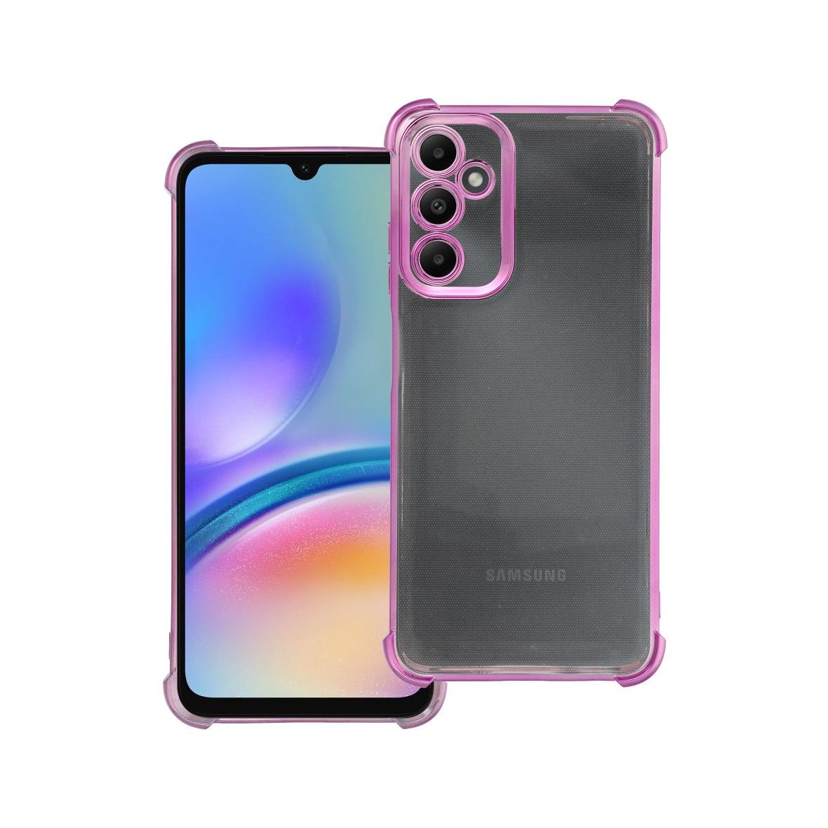 Futerał do Samsung A05S Antishock Electro purpurowy