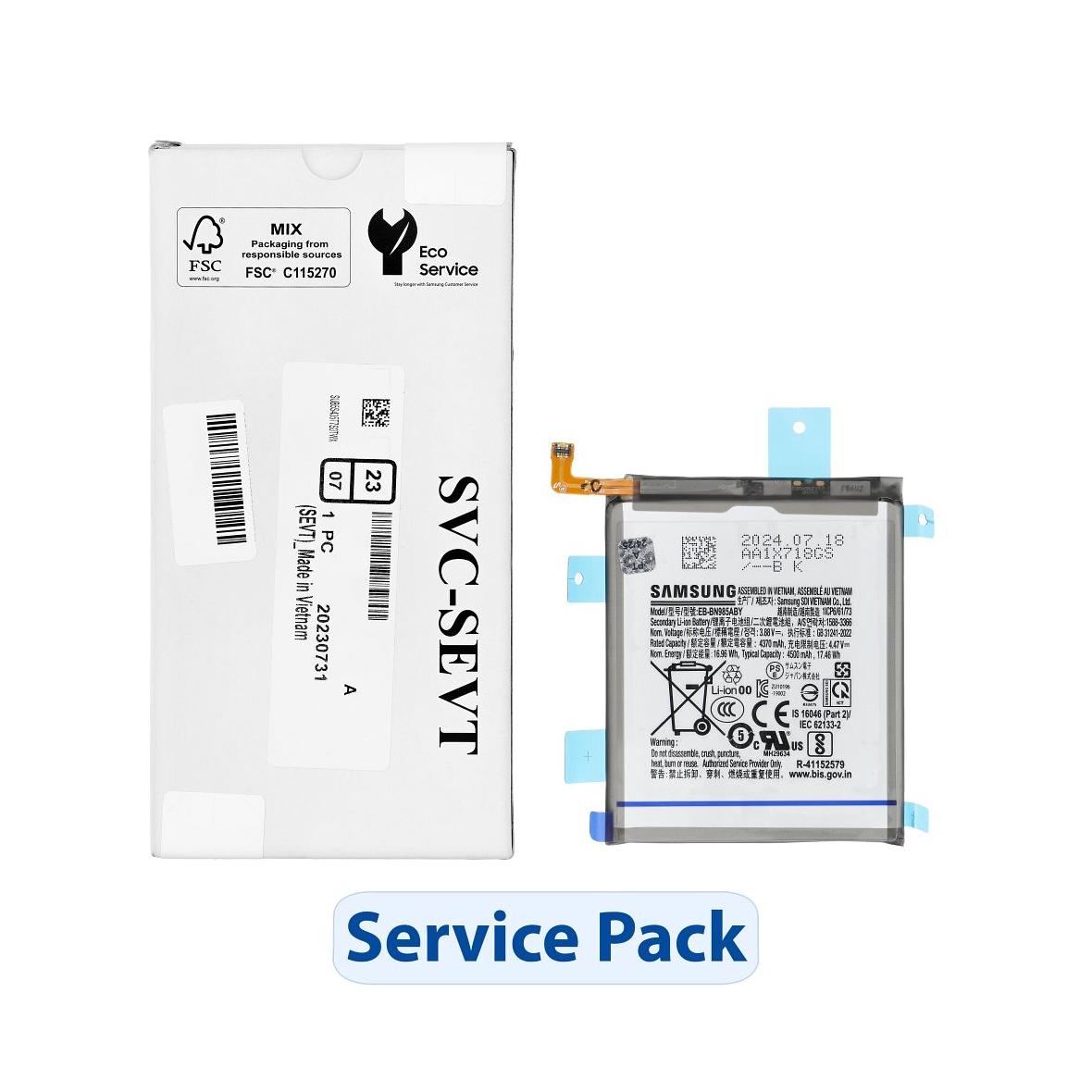 ServicePack Bateria EB-BN985ABY do SAMSUNG Note 20 Ultra N985
GH82-23333A