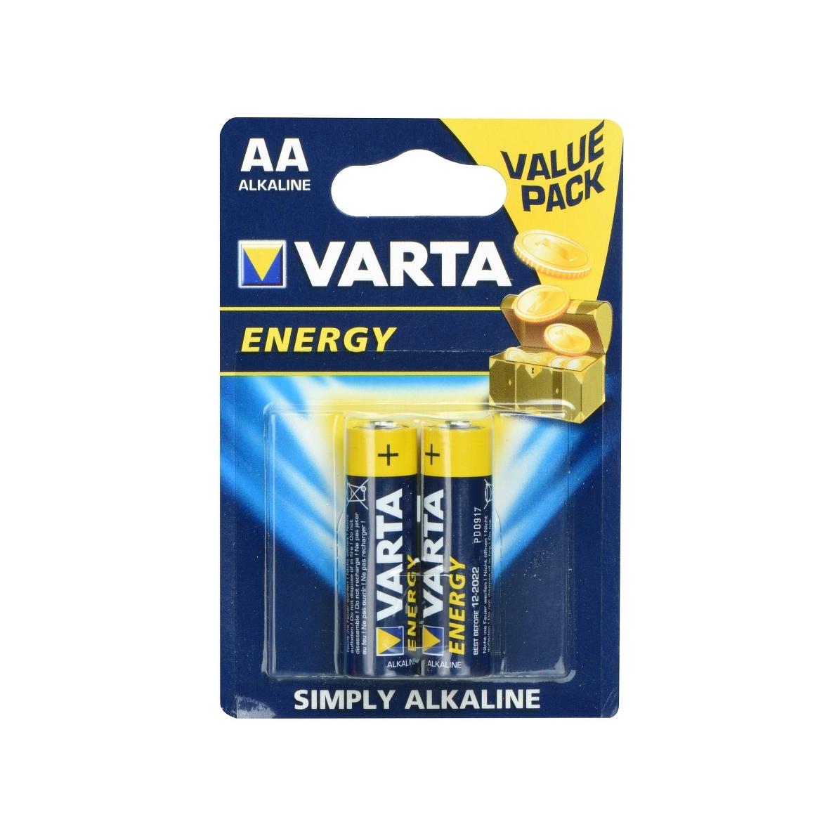VARTA bateria alkaliczna R6 (AA) Energy 2 szt