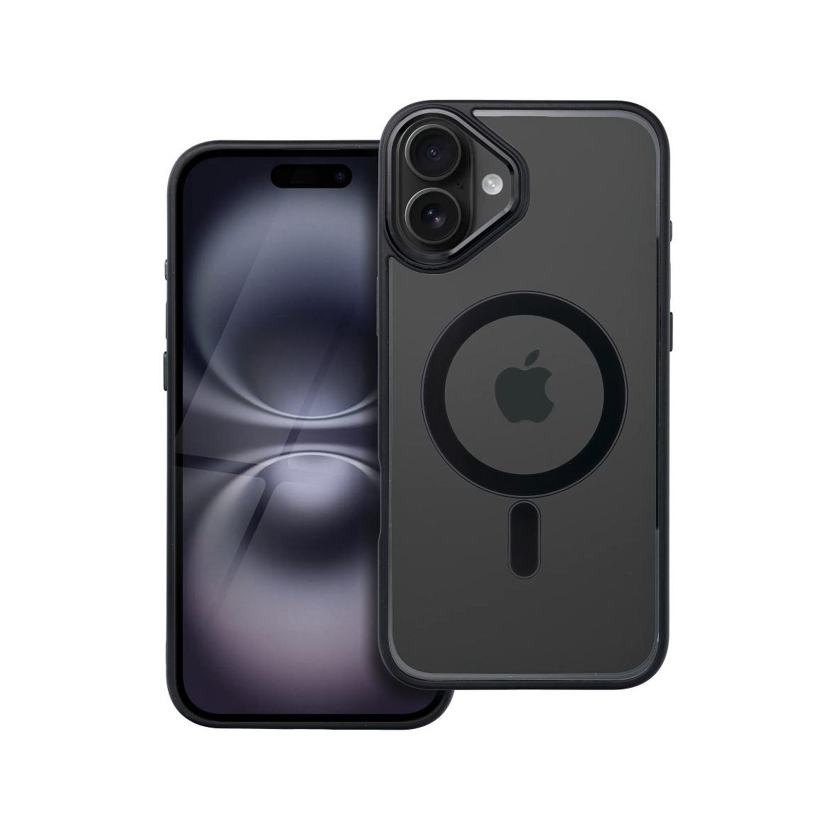 Futerał COLOR EDGE MAG COVER kompatybilny z MagSafe do IPHONE 16 Plus czarny