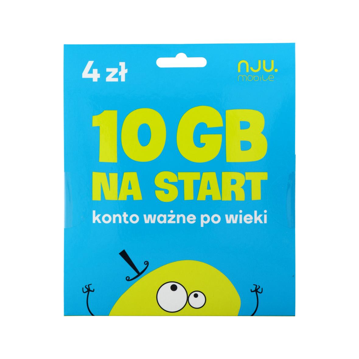 Karta Startowa NJU MOBILE 4