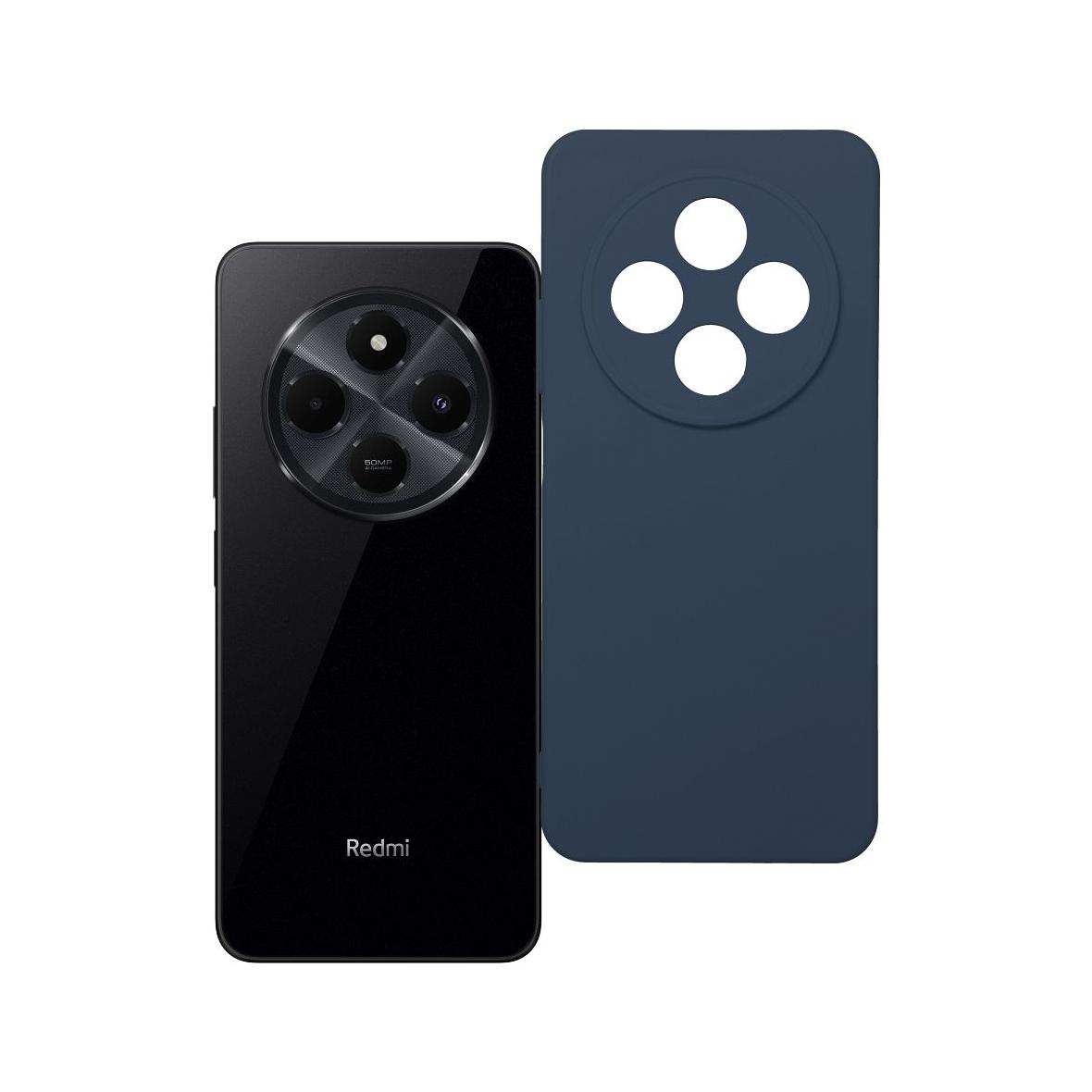 Futerał do Xiaomi Redmi 14C Silicone niebieski