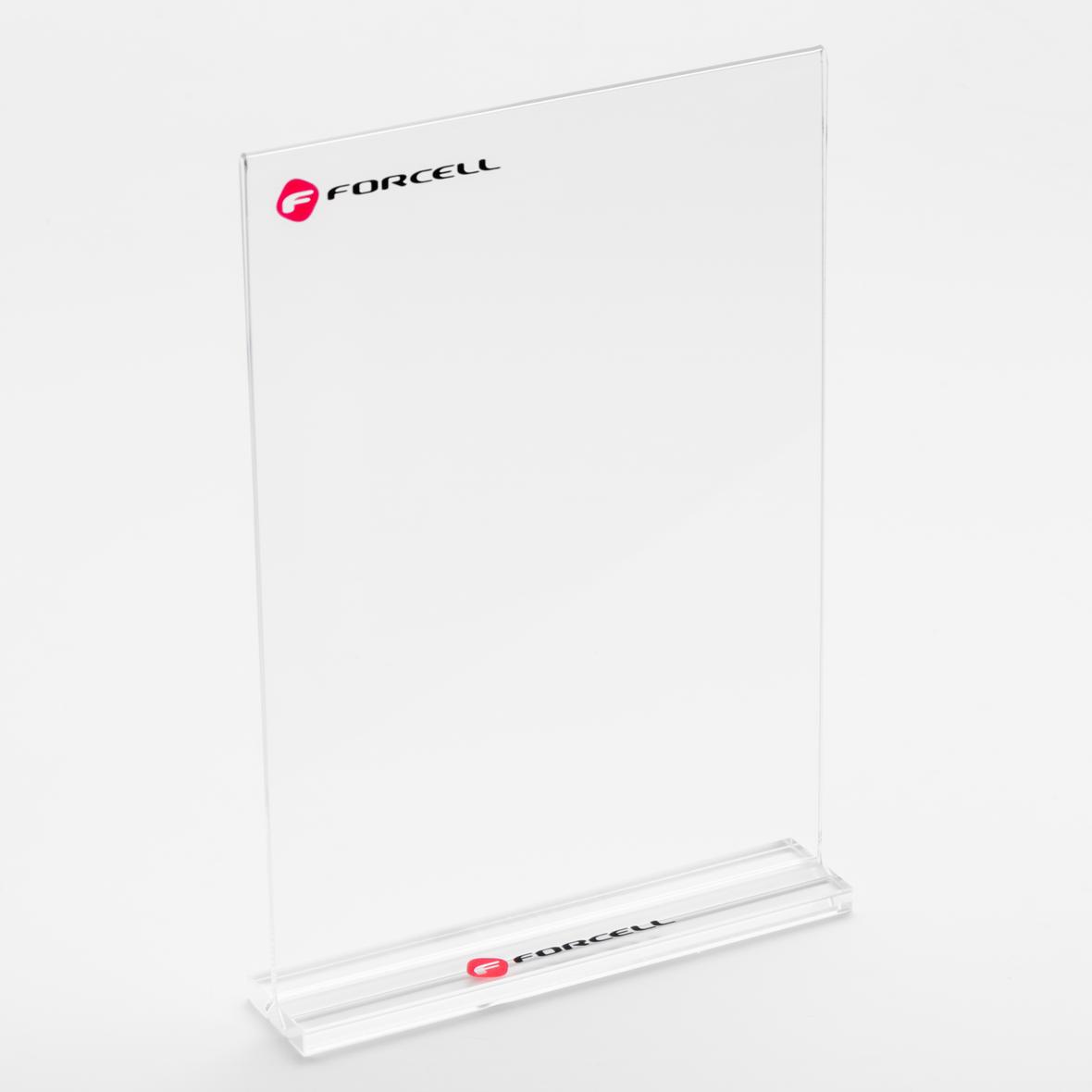 Stand reklamowy plexi Forcell