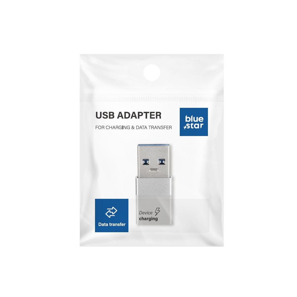 Adapter USB C do USB A 3.0 Blue Star biały
