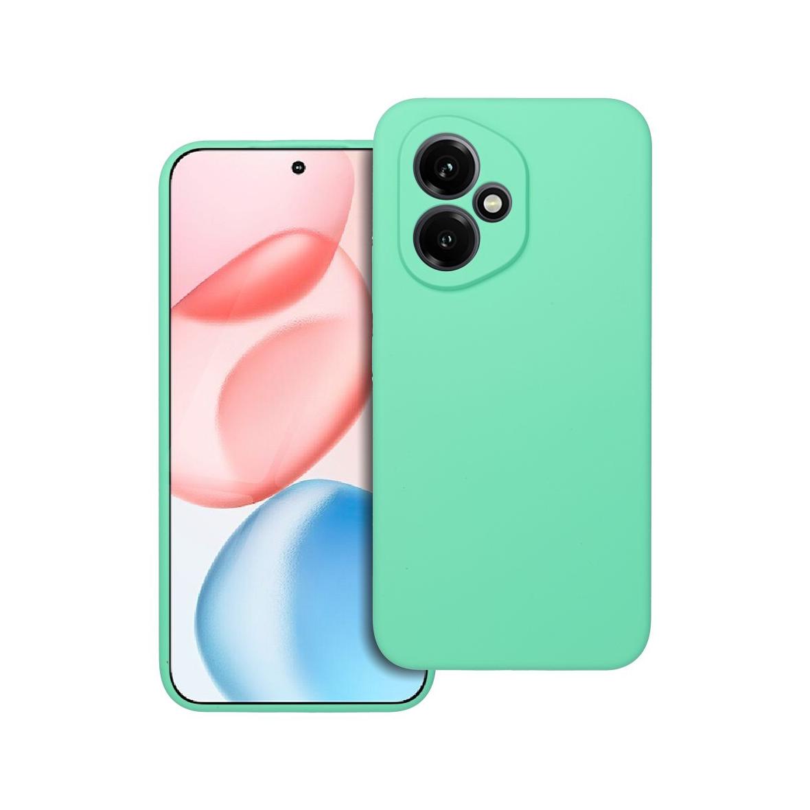 Futerał do Honor 400 5G Silicone 2mm miętowy