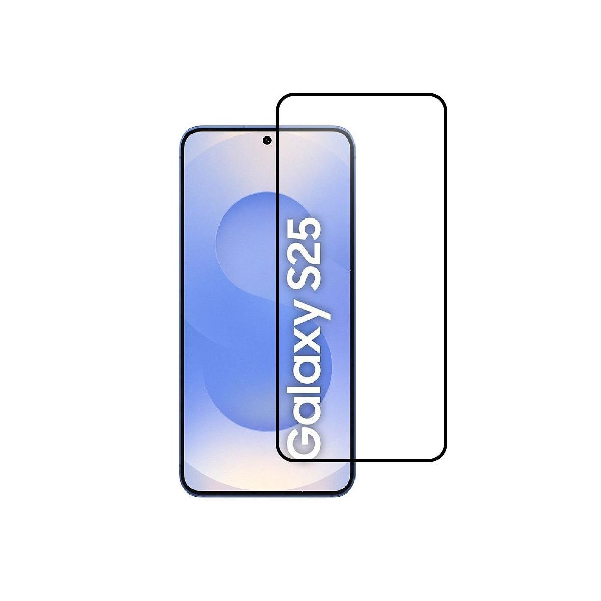 Szkło hartowane do Samsung Galaxy S25 PLUS / S25 EDGE (full glue / case friendly) Blue Star 5D czarne