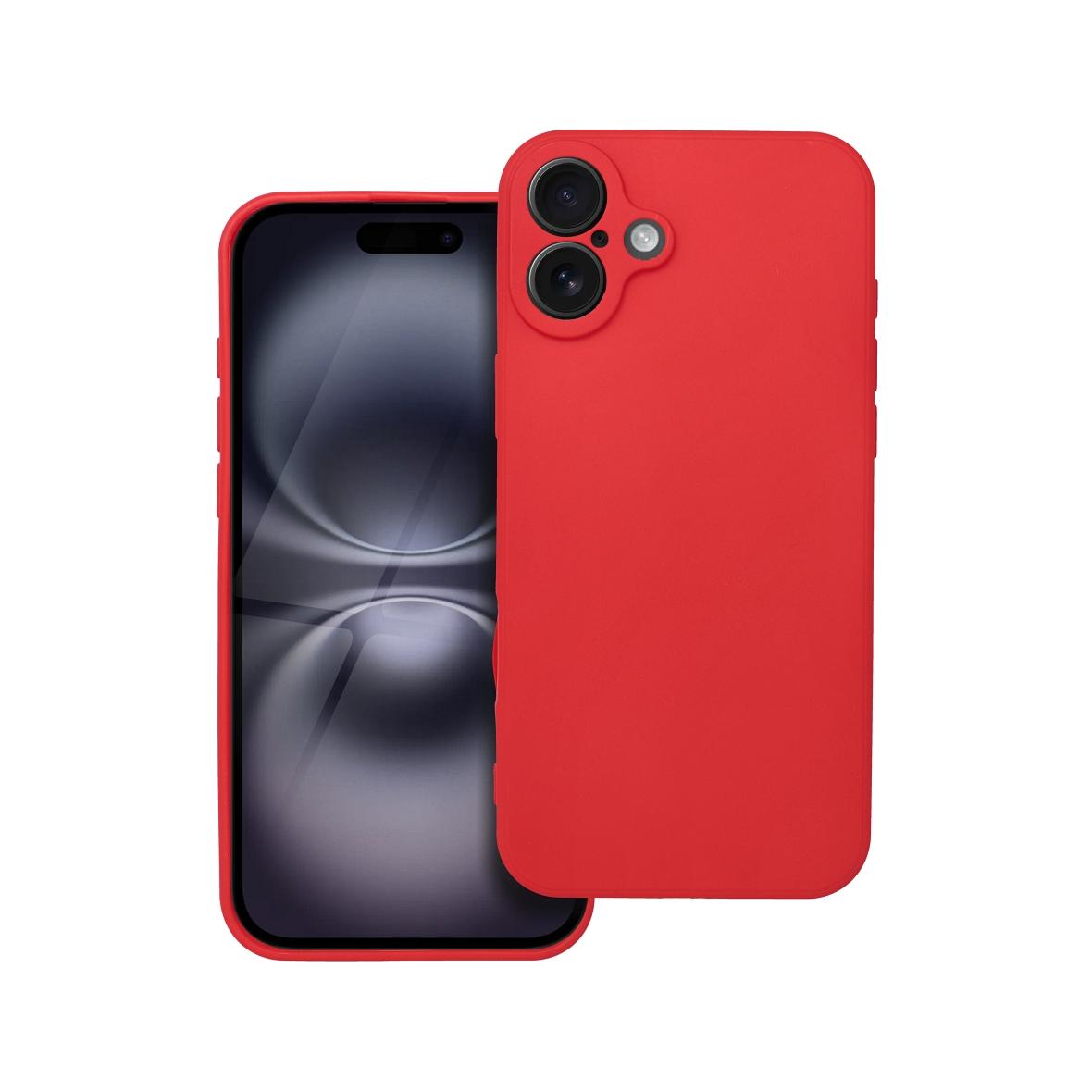 Futerał do iPhone 16 PLUS Soft czerwony