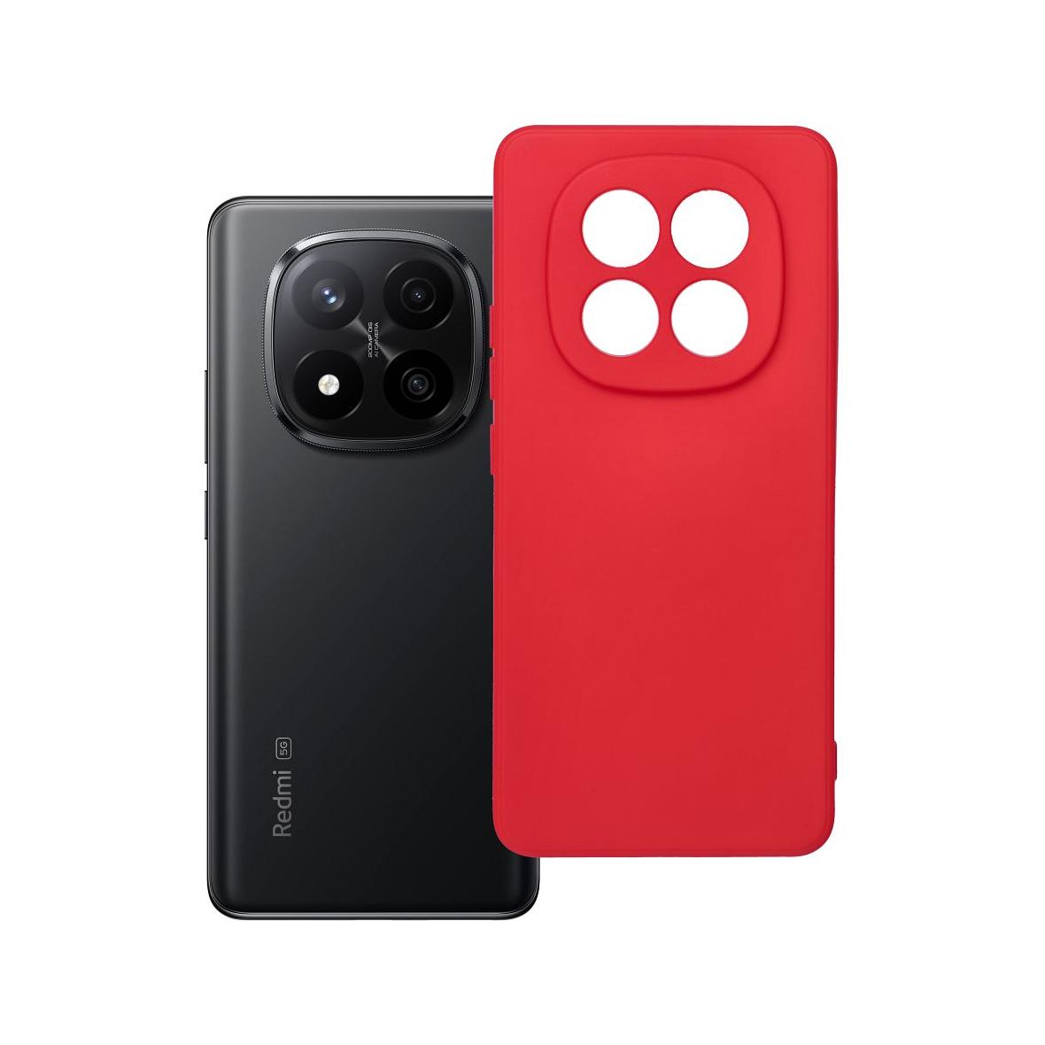 Futerał do Xiaomi Redmi Note 14 PRO PLUS 5G Soft czerwony