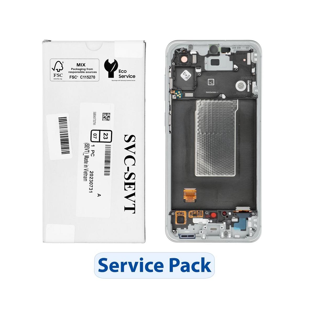 ServicePack Wyświetlacz LCD do SAMSUNG A56 5G A566B Green GH82-36829C