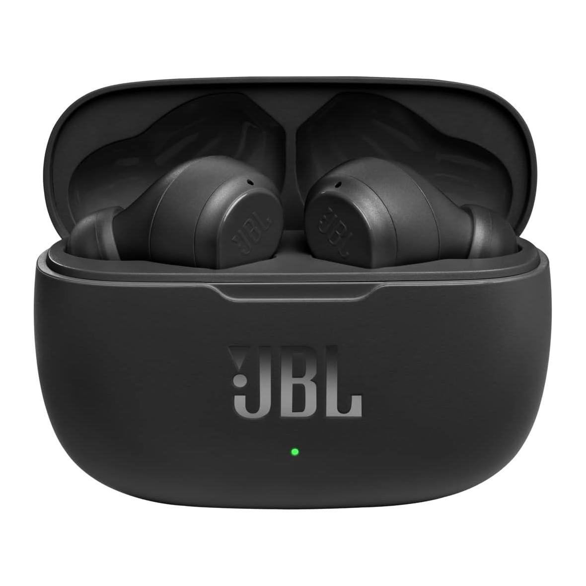 Słuchawki bezprzewodowe douszne JBL TWS Wave 200 czarne