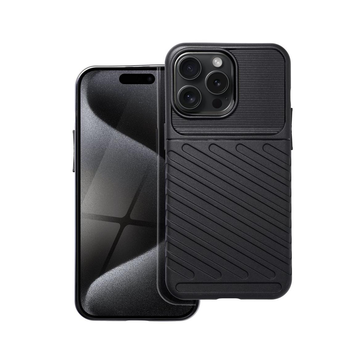 Futerał do iPhone 15 PRO MAX Thunder czarny