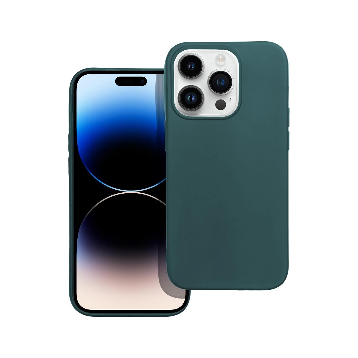 Futerał do iPhone 14 PRO Matt ciemnozielony