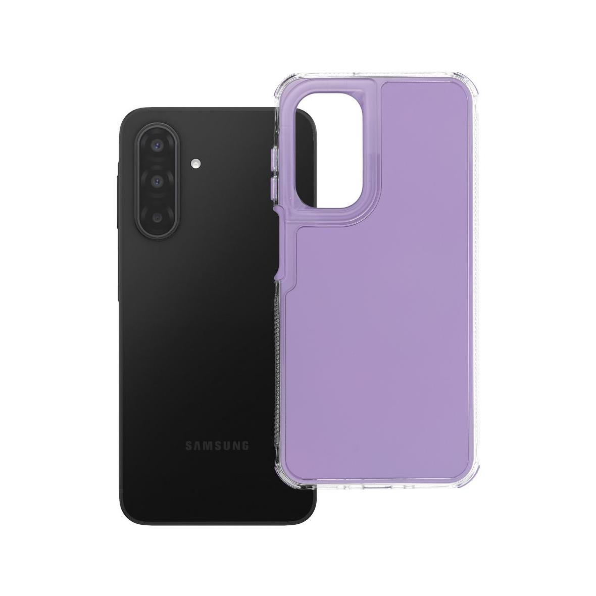 Futerał do Samsung A17 Matrix jasnofioletowy