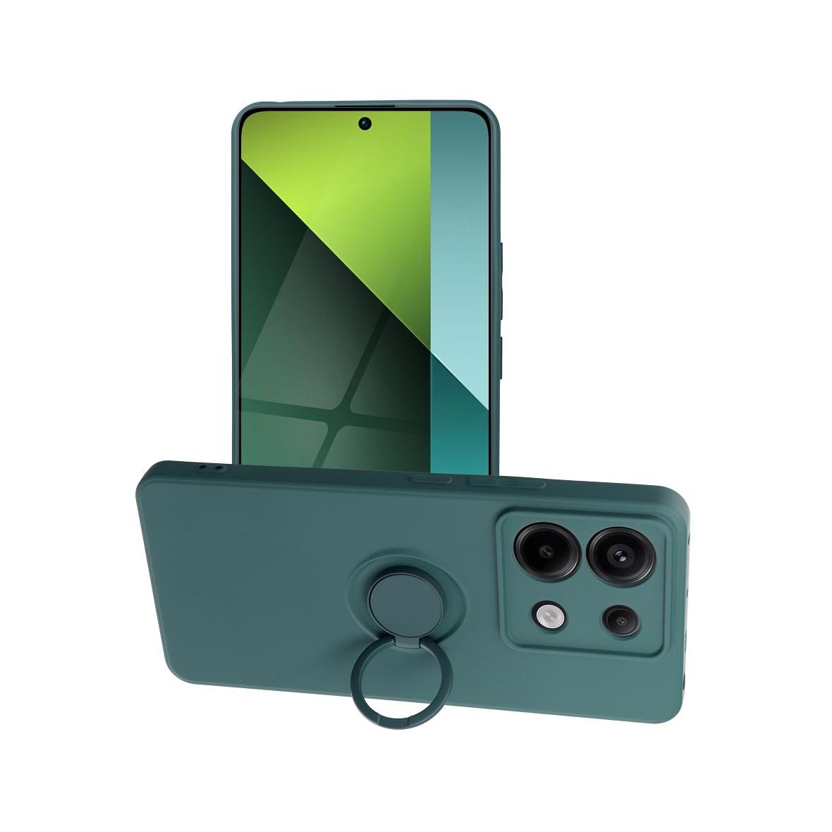 Futerał do Xiaomi Redmi NOTE 13 PRO 5G Silicone Ring zielony