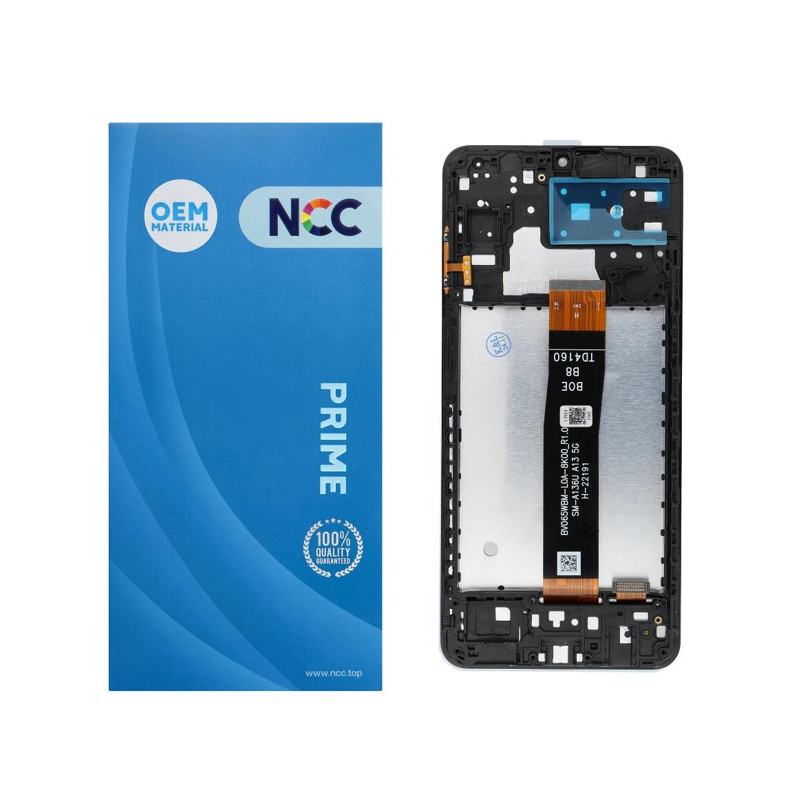 NCC Wyświetlacz LCD do SAMSUNG  A13 5G A136B/U/W OEM z ramką