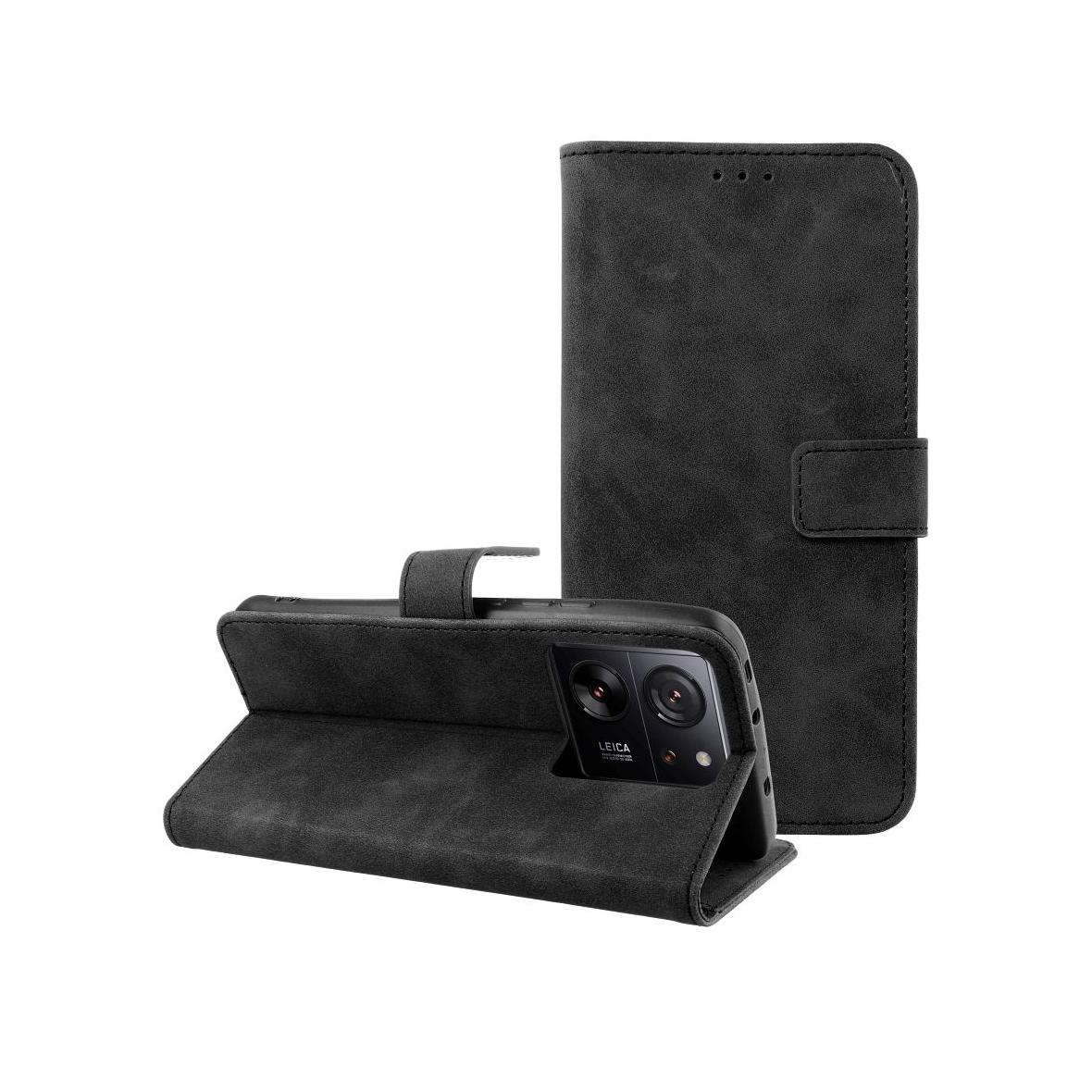 Etui z klapką na Xiaomi 13T Tender Book czarne