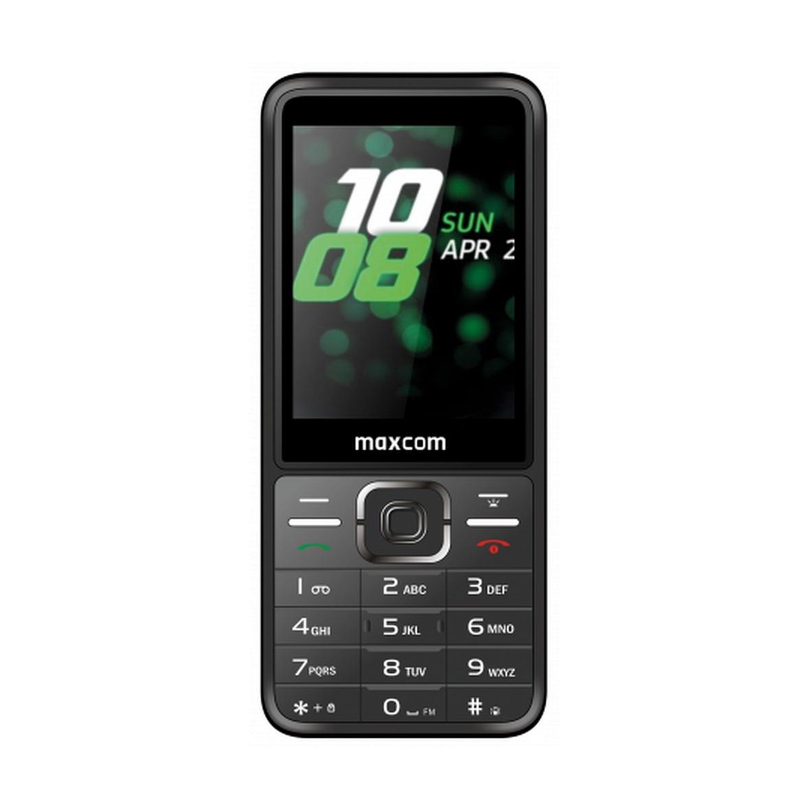 MAXCOM telefon komórkowy MM244 czarny