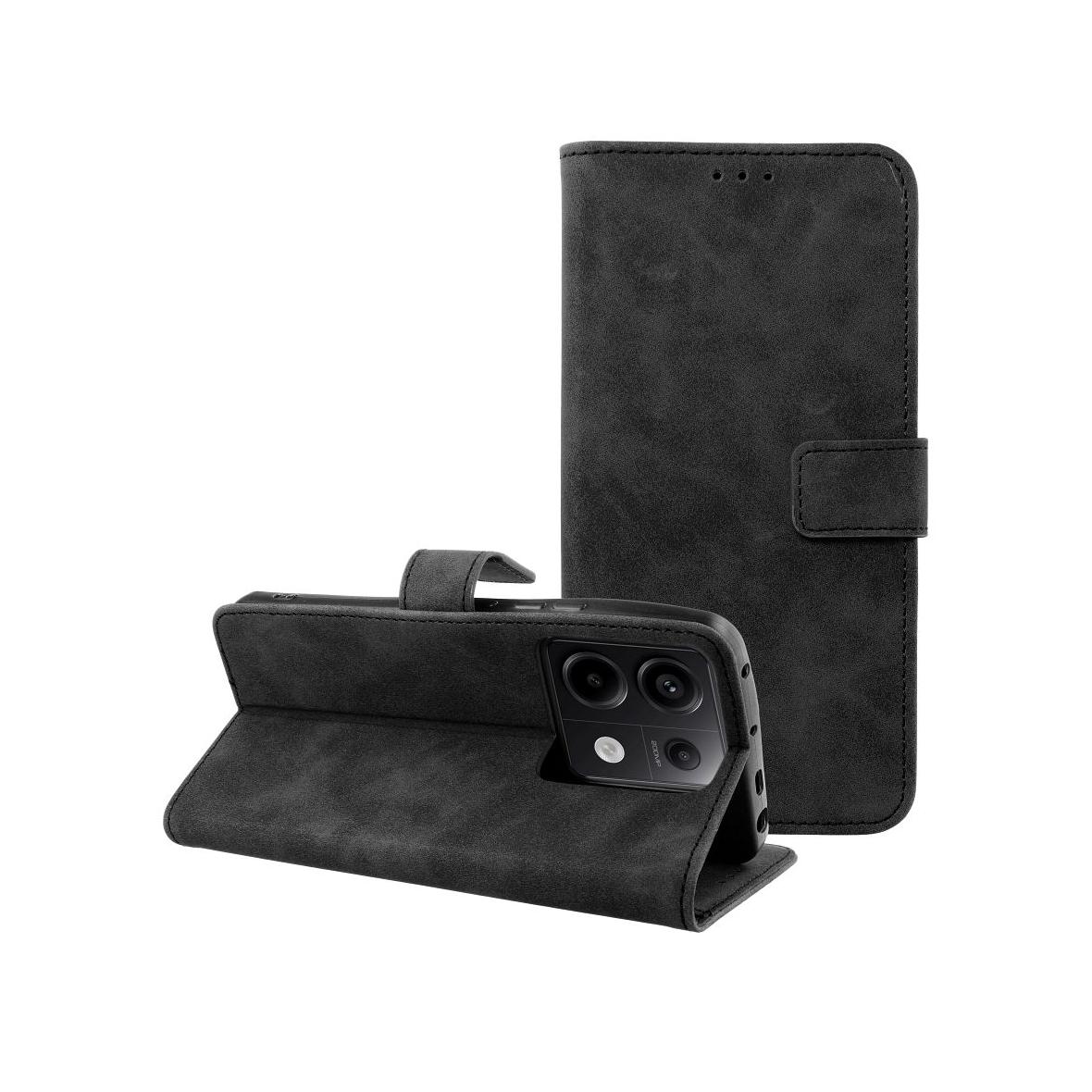 Etui z klapką na Xiaomi Redmi NOTE 13 PRO 5G Tender Book czarne