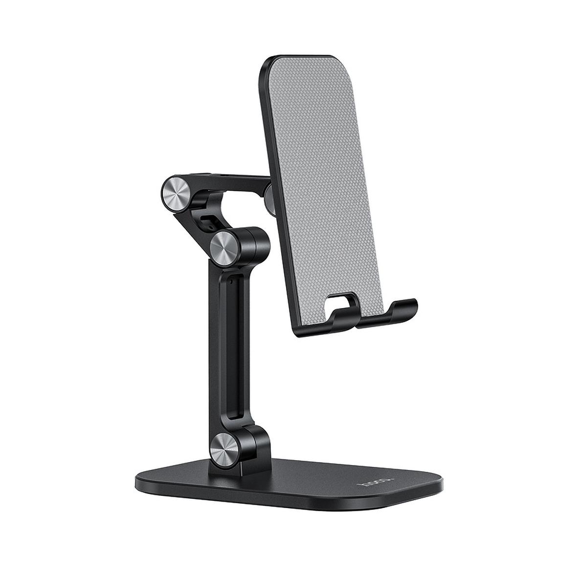 Uchwyt na telefon / tablet biurkowy składany Hoco (4,7" - 13") PH34 czarny