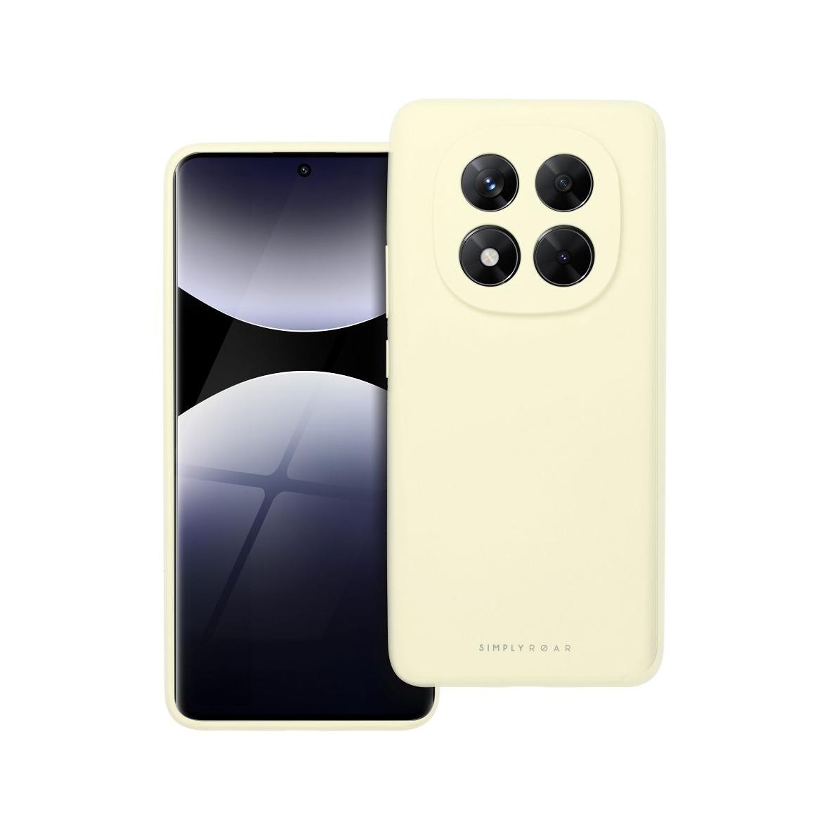 ROAR futerał CLOUD SKIN do XIAOMI Redmi Note 14 Pro 5G Jasnożółty