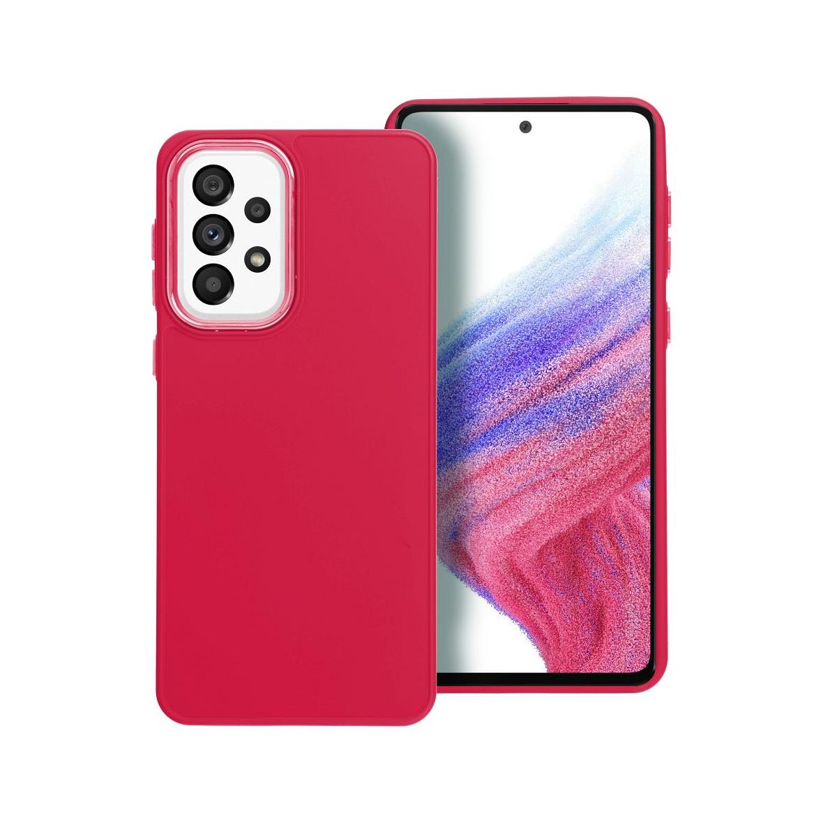 Futerał do Samsung A33 5G Frame magenta