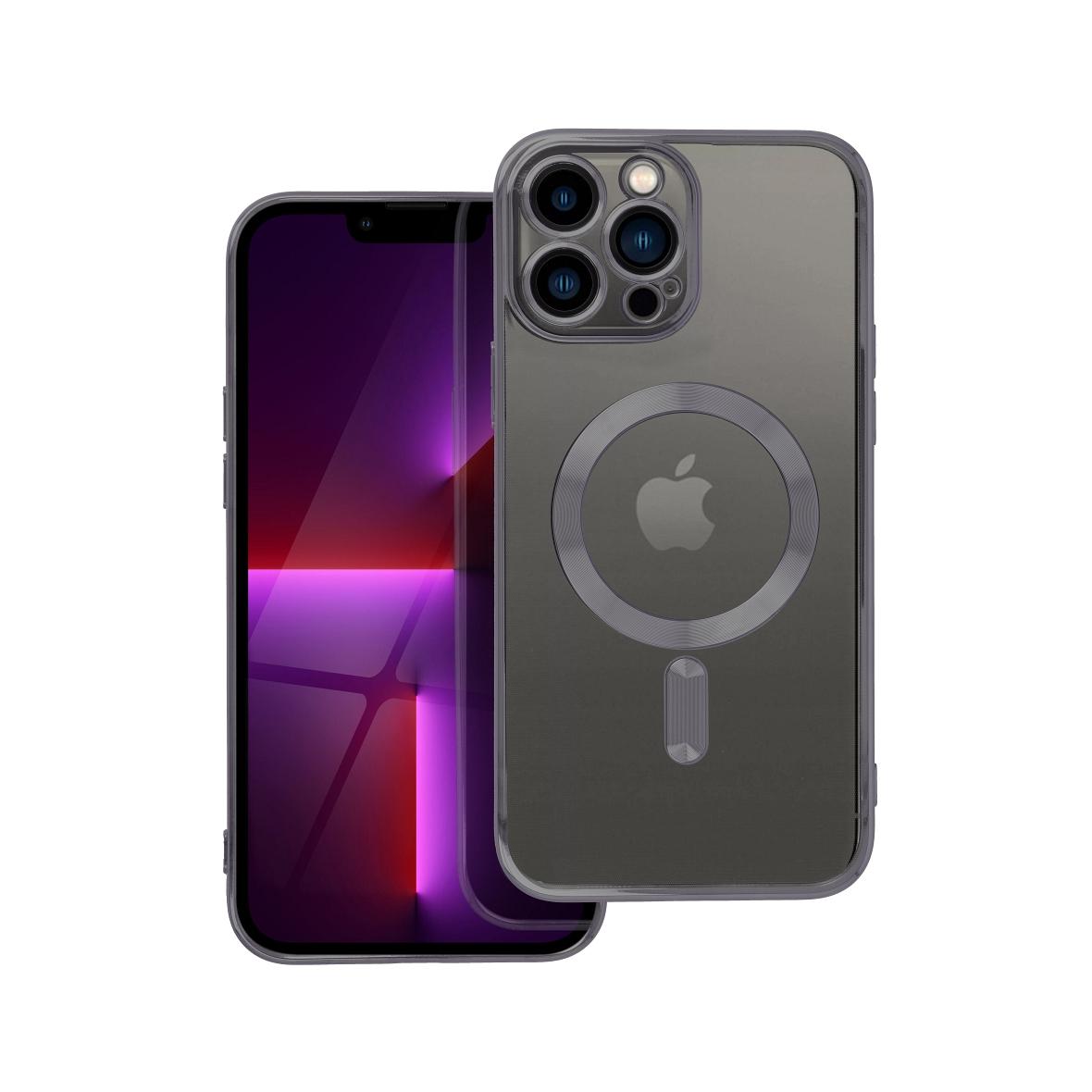 Futerał do iPhone 13 PRO MAX Electro Mag Cover zgodny z MagSafe czarny