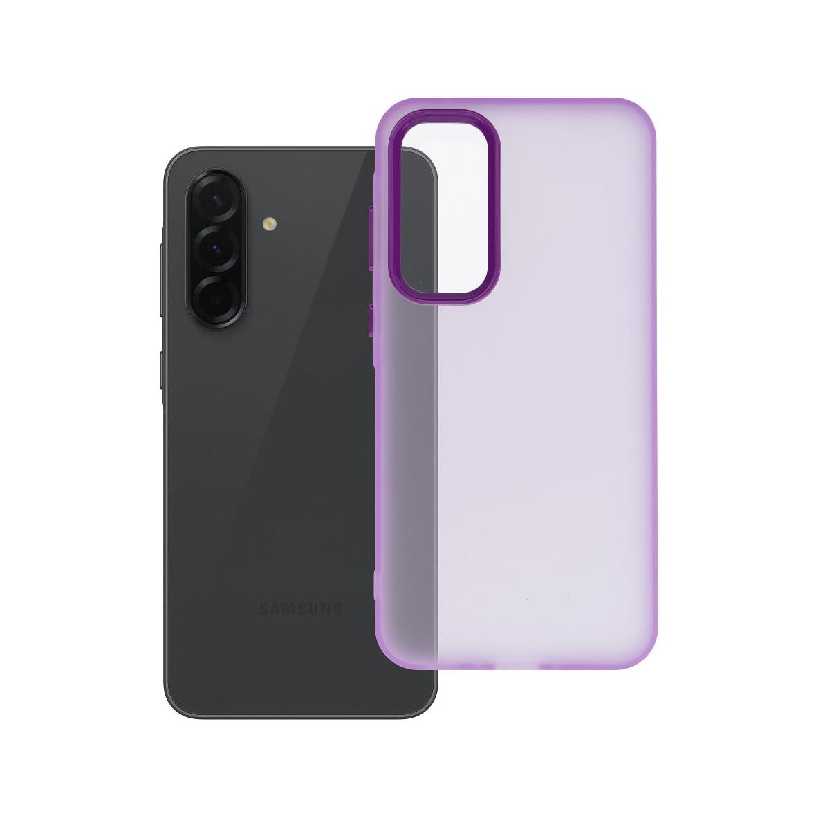 Futerał do Samsung A35 5G Sappy fioletowy