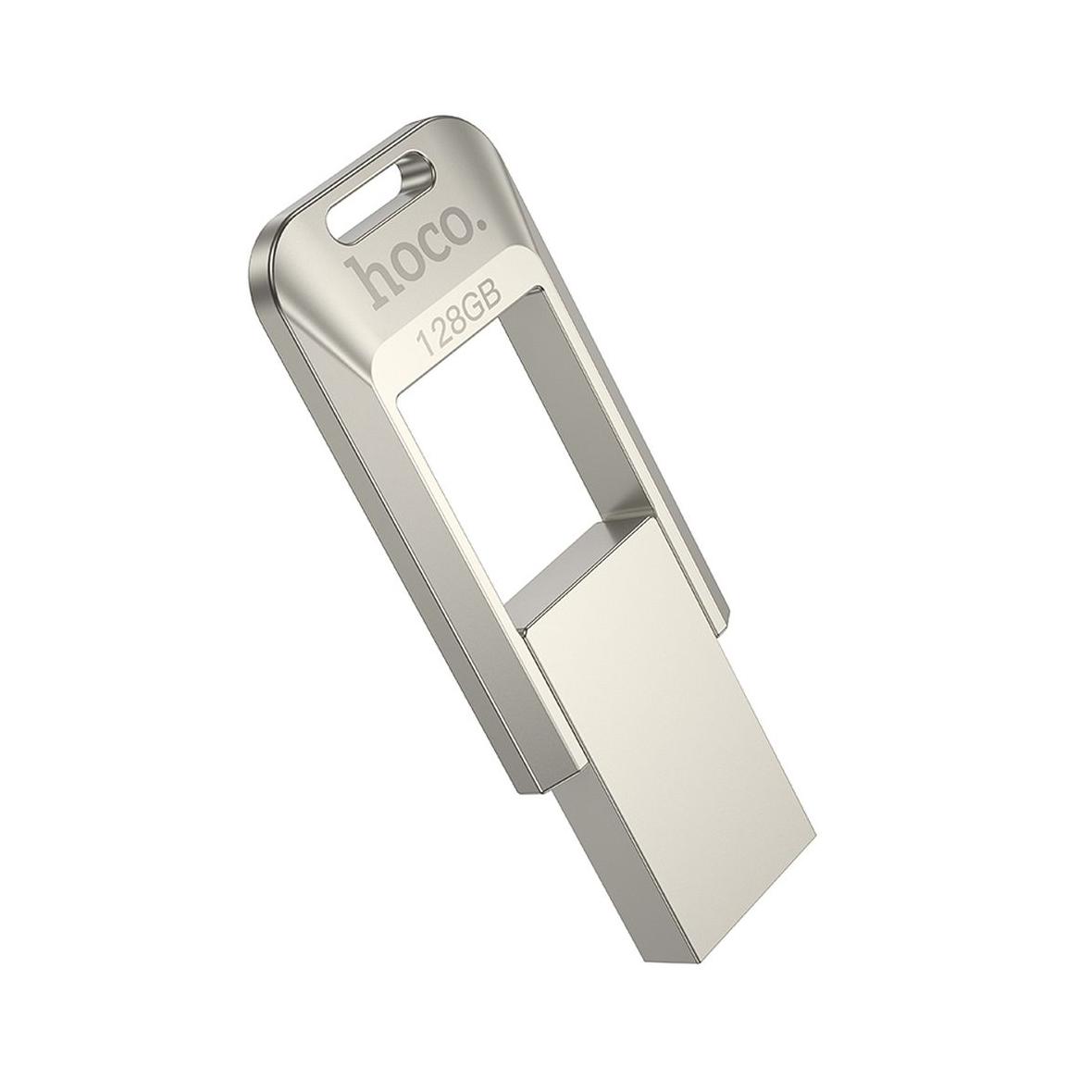 Pendrive 128GB USB 3.0 (USB A) Hoco UD16 nikiel
