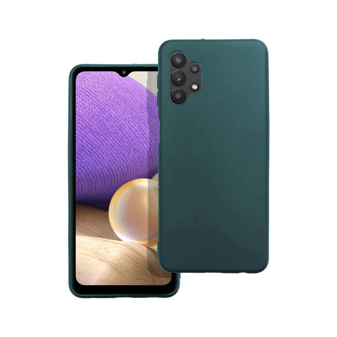Futerał do Samsung A32 LTE ( 4G ) Matt ciemnozielony