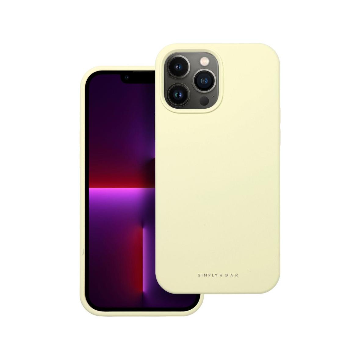 ROAR futerał CLOUD SKIN do IPHONE 13 Pro Max Jasnożółty