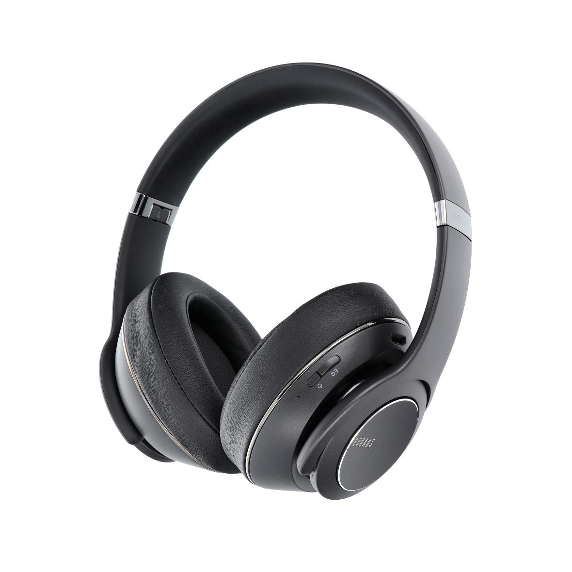 DOQAUS słuchawki bezprzewodowe bluetooth nagłowne VOGUE 9 2w1 czarne