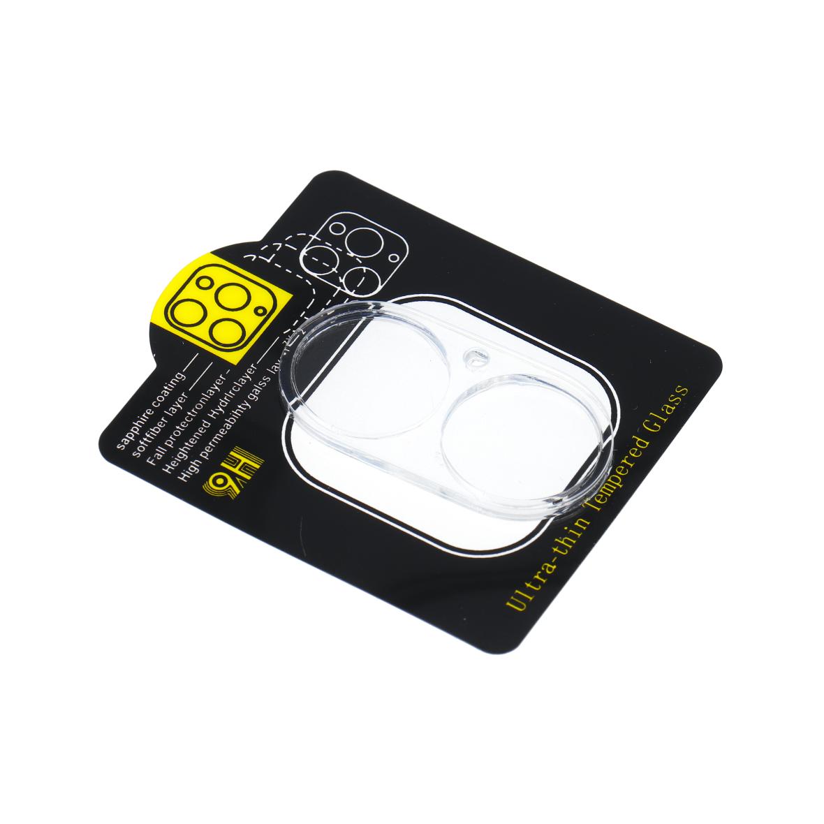 Szkło hartowane 5D Full Glue do aparatu - do iPhone 16 Transparent