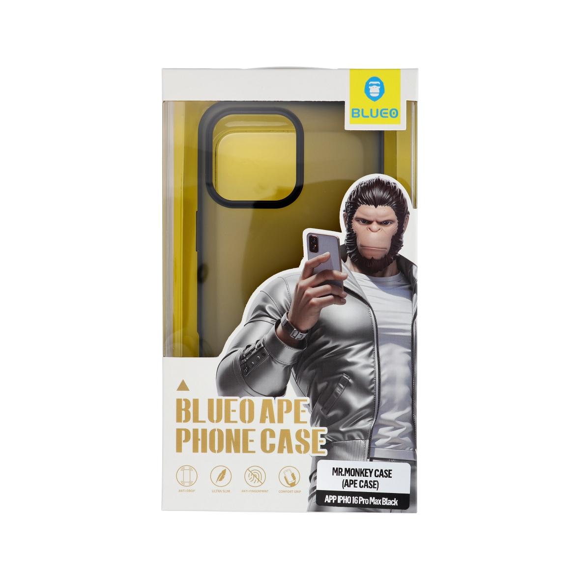 BLUEO APE Phone Case - Apple iPhone 16 Pro Max czarny