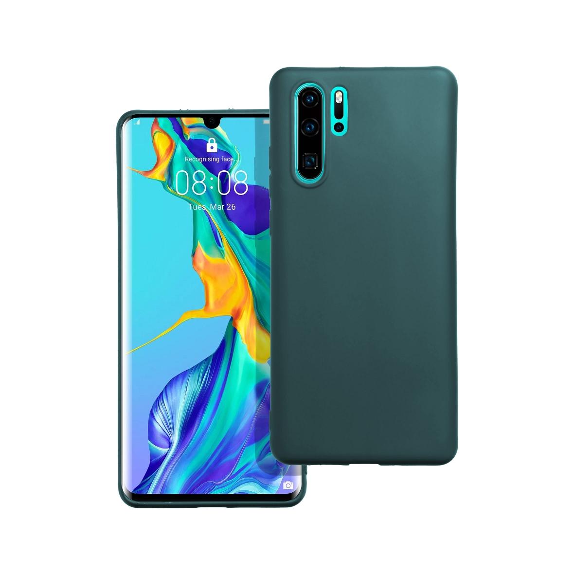 Futerał do Huawei P30 PRO Matt ciemnozielony