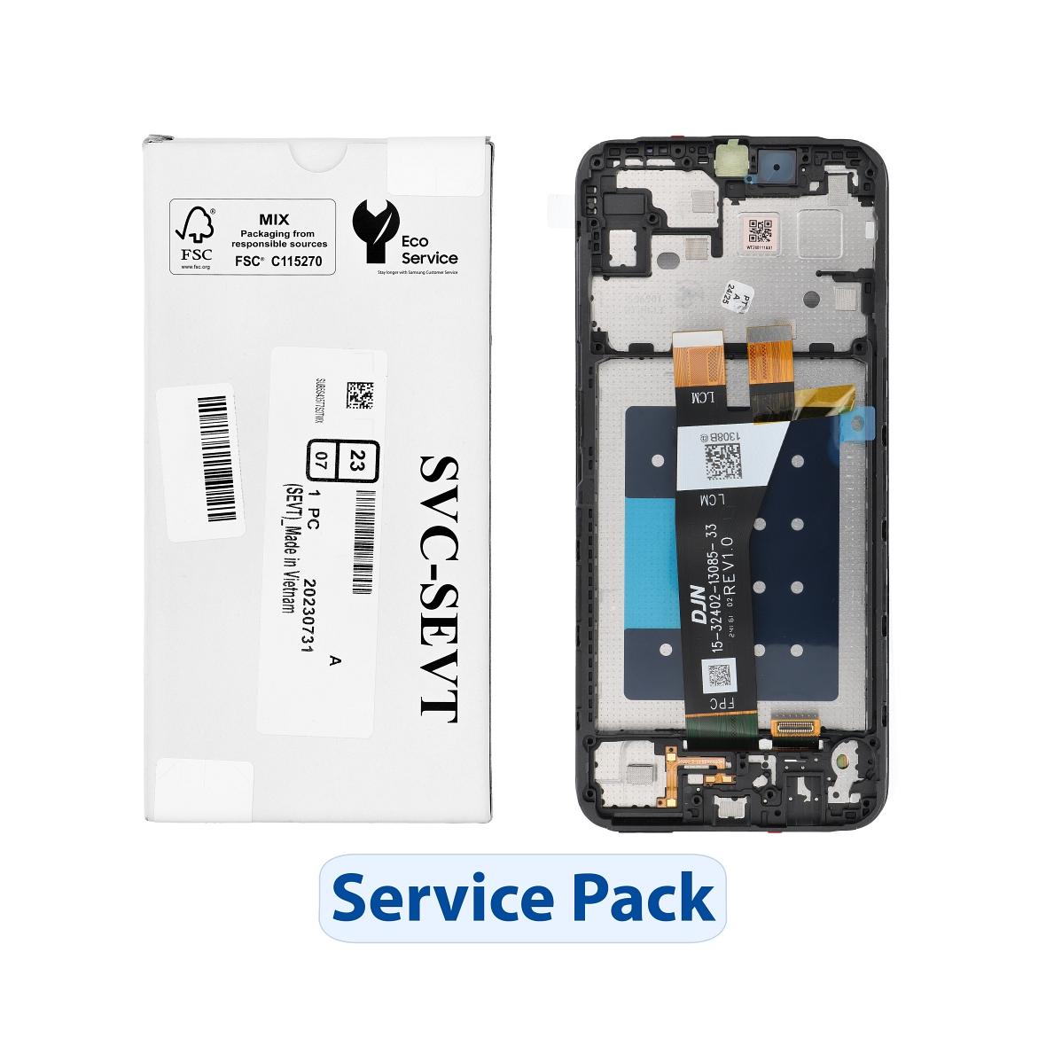 ServicePack Wyświetlacz LCD SAMSUNG A14 5G A146 GH81-23640A