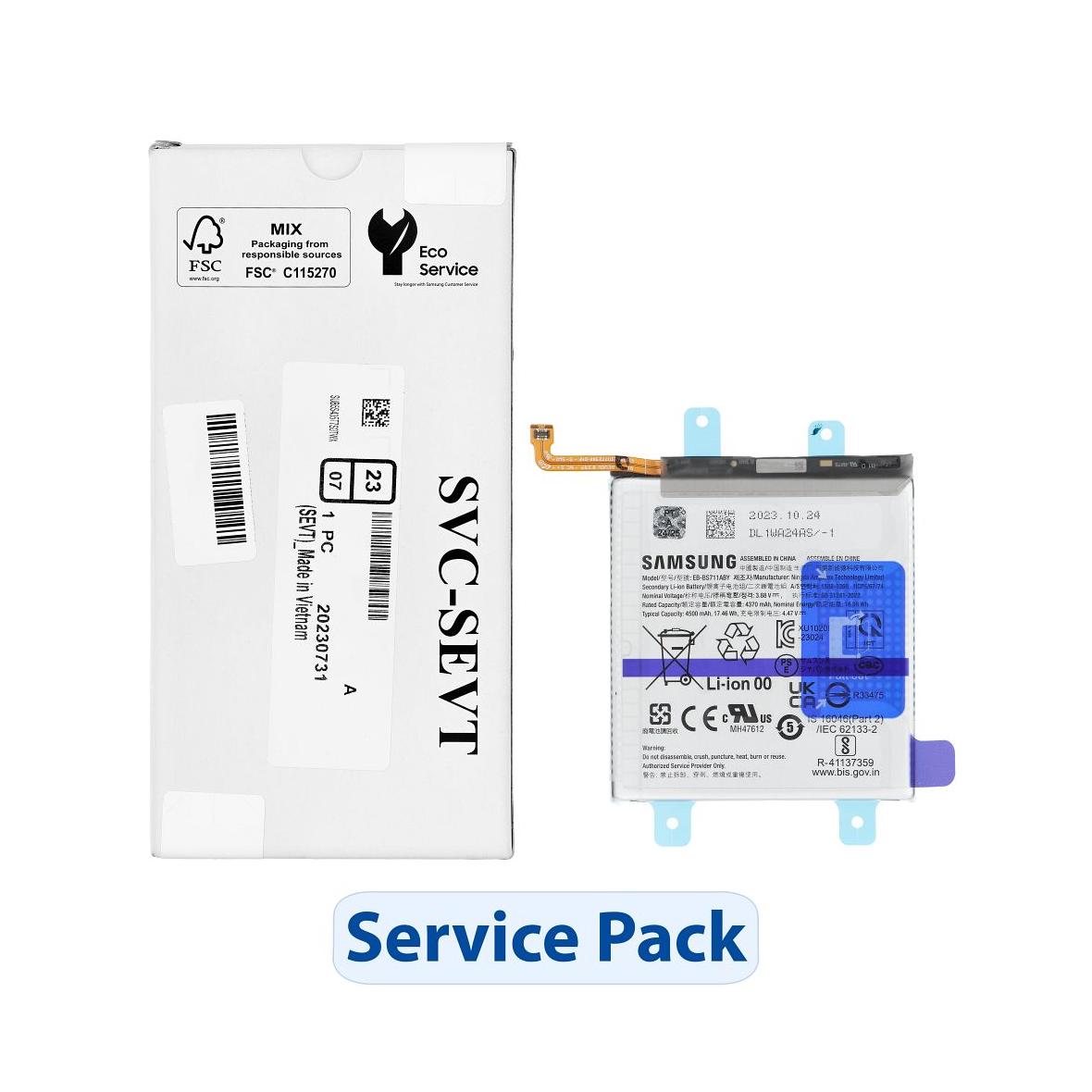 ServicePack Bateria EB-BS711ABY do SAMSUNG S23 FE S711B GH82-32860A
