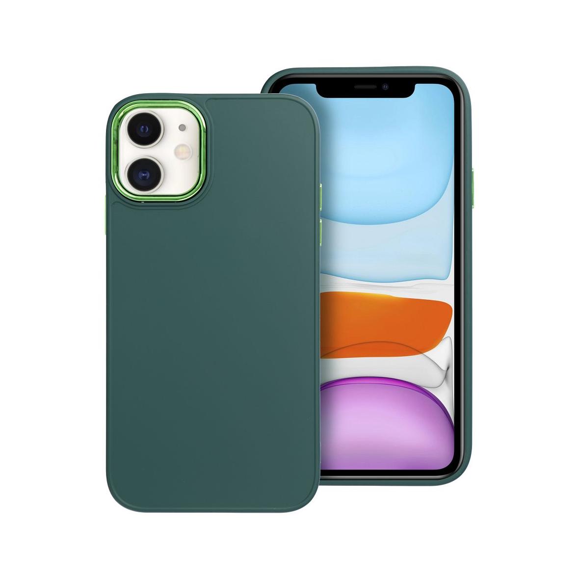 Futerał do iPhone 11 Frame zielony