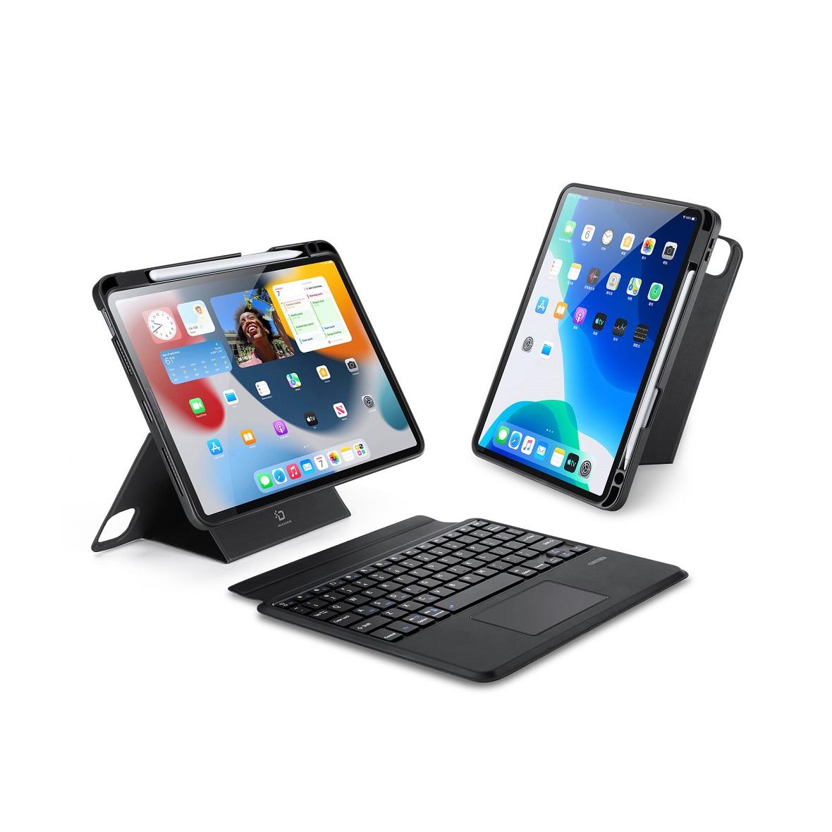 DUX DUCIS etui DK składane z klawiaturą bezprzewodową do iPad 4/5/6/iPad Pro 11 (2018/2020/2021/2022) czarne