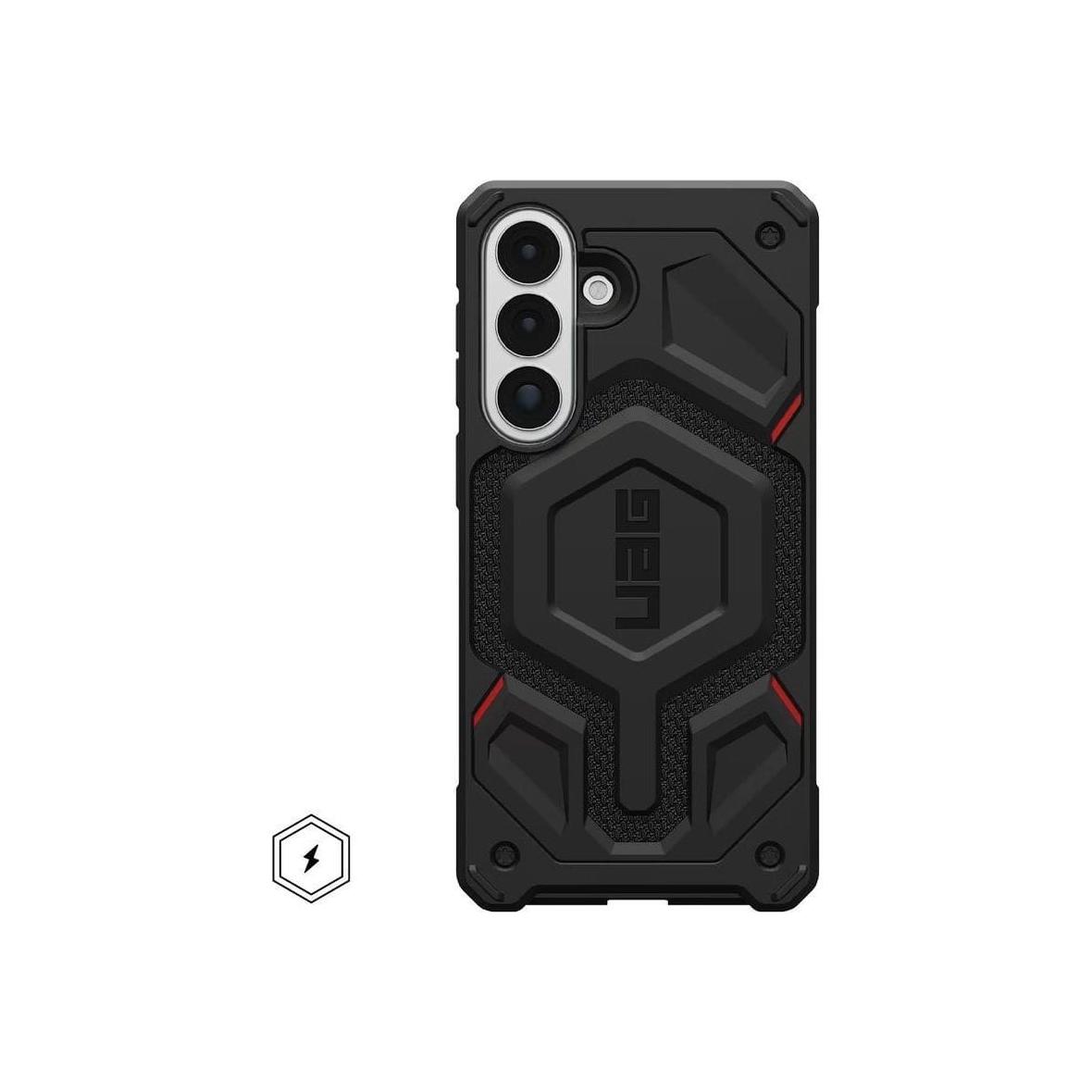 UAG Urban Armor Gear futerał MONARCH PRO z wbudowanym modułem magnetycznym do Samsung Galaxy S26 Plus kevlar black