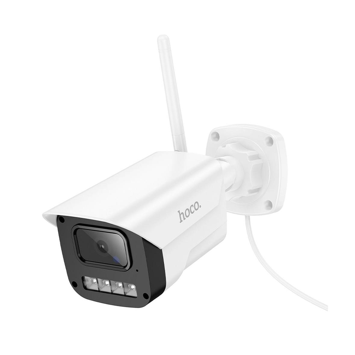 Kamera zewnętrzna Hoco gun-type 3MP Full HD Wi-Fi D4 biała