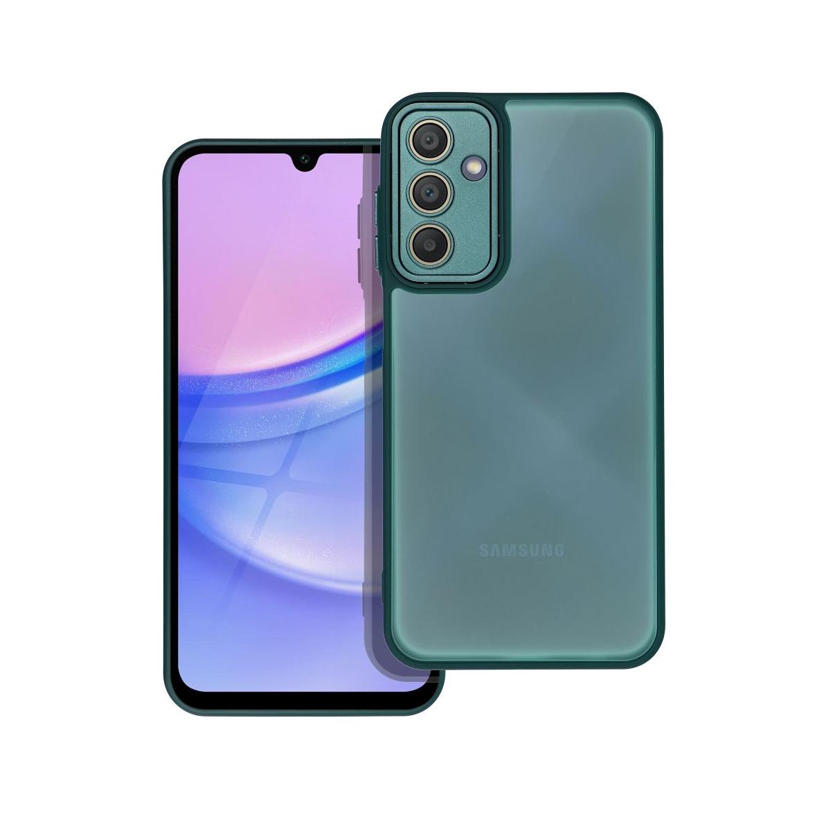 Futerał do Samsung A15 4G / A15 5G Variete ciemnozielony