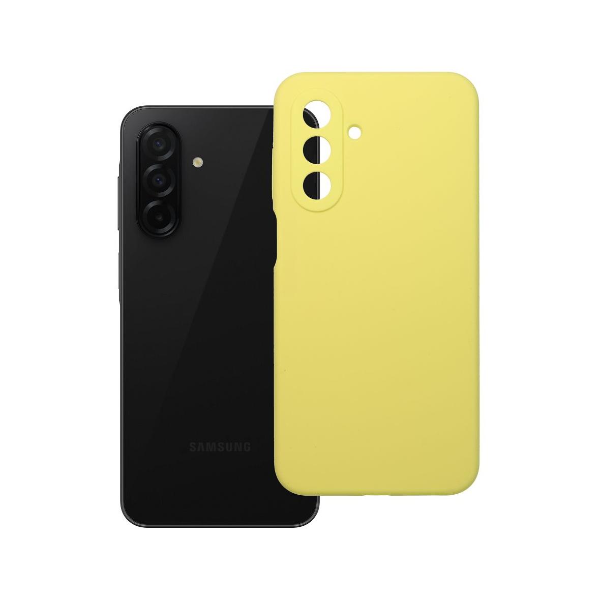 Futerał do Samsung A26 5G Silicone 2mm żółty