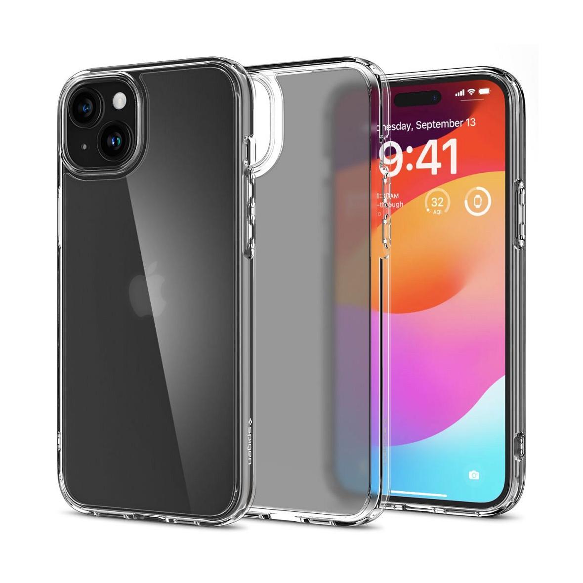 SPIGEN futerał ULTRA HYBRID do IPHONE 15 frost clear