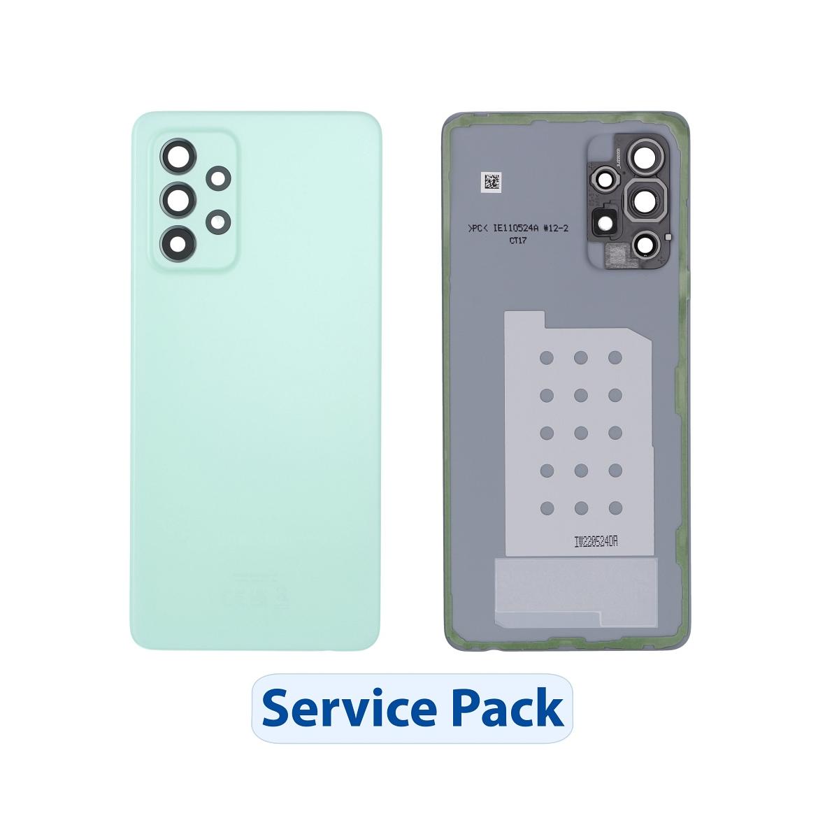 ServicePack klapka bateri / obudowa tylna do SAMSUNG A52s 5G A528B GH82-26858F Green