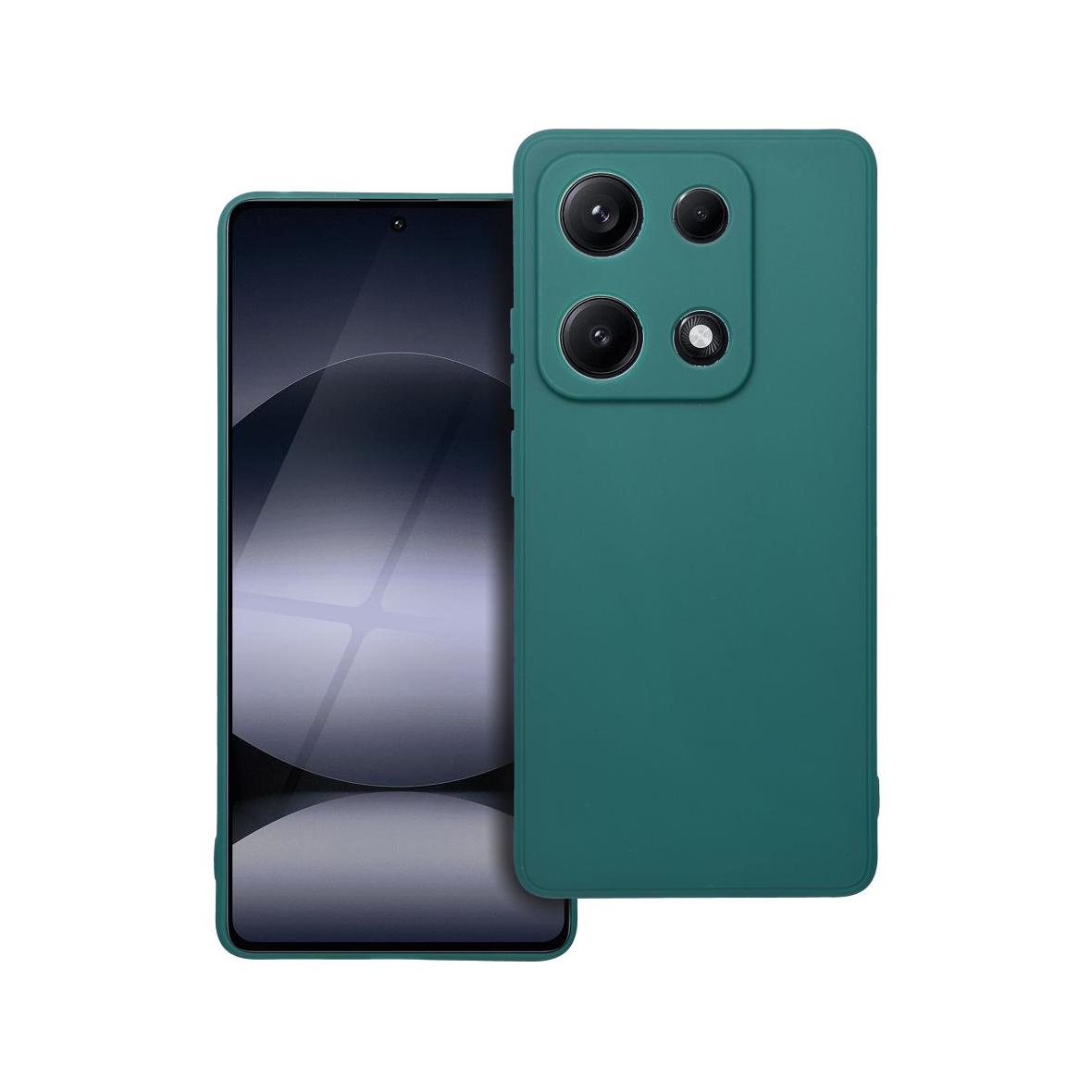 Futerał do Xiaomi Redmi Note 14S Matt ciemnozielony