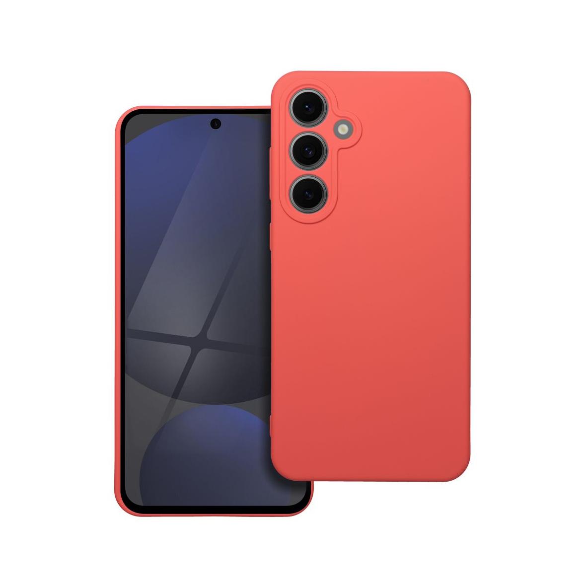Futerał do Samsung S24 FE Silicone brzoskwiniowy